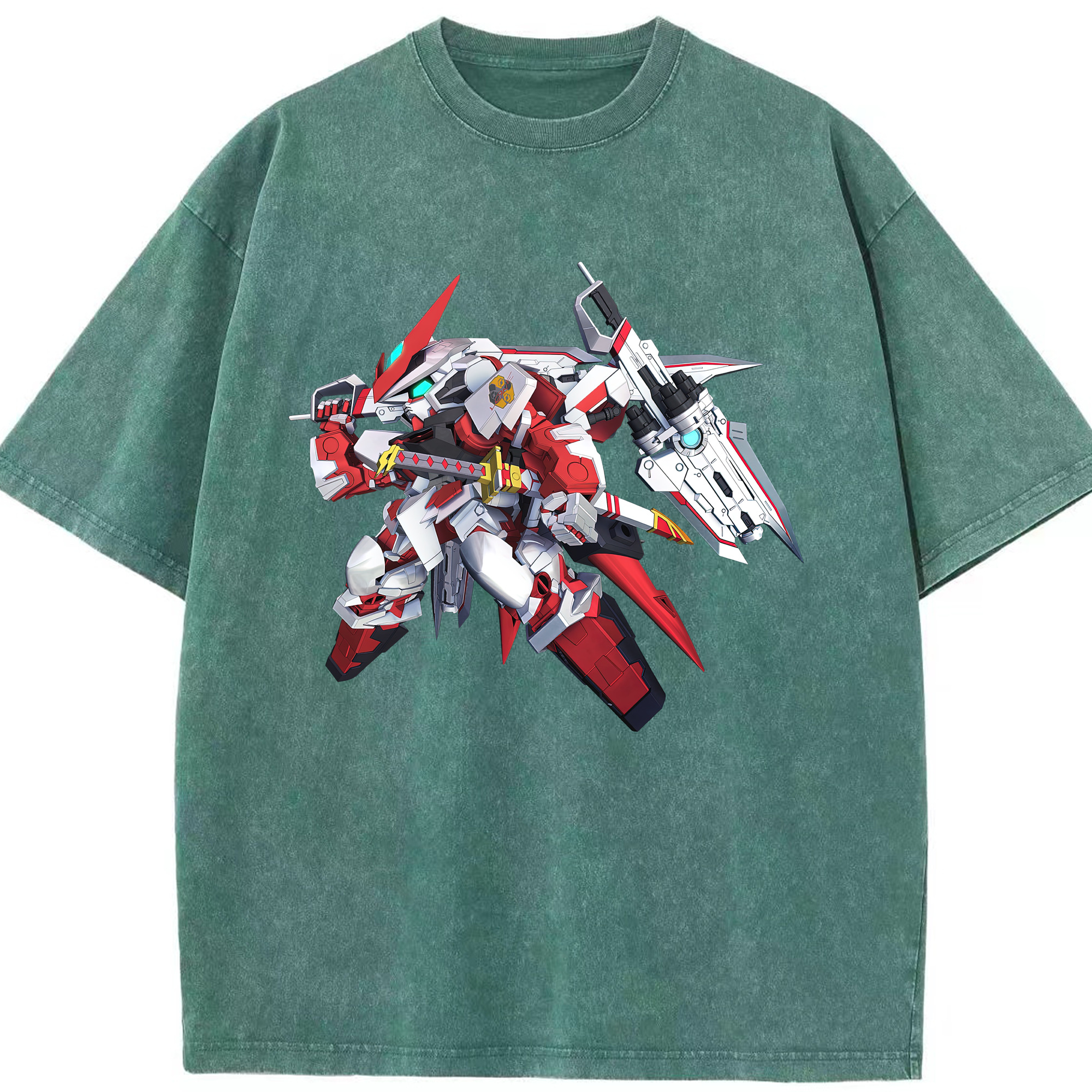 （画像用） 機動戦士ガンダム Mobile Suit Gundam 綿100% ヴィンテージ風 半袖Tシャツ（フロントプリント）